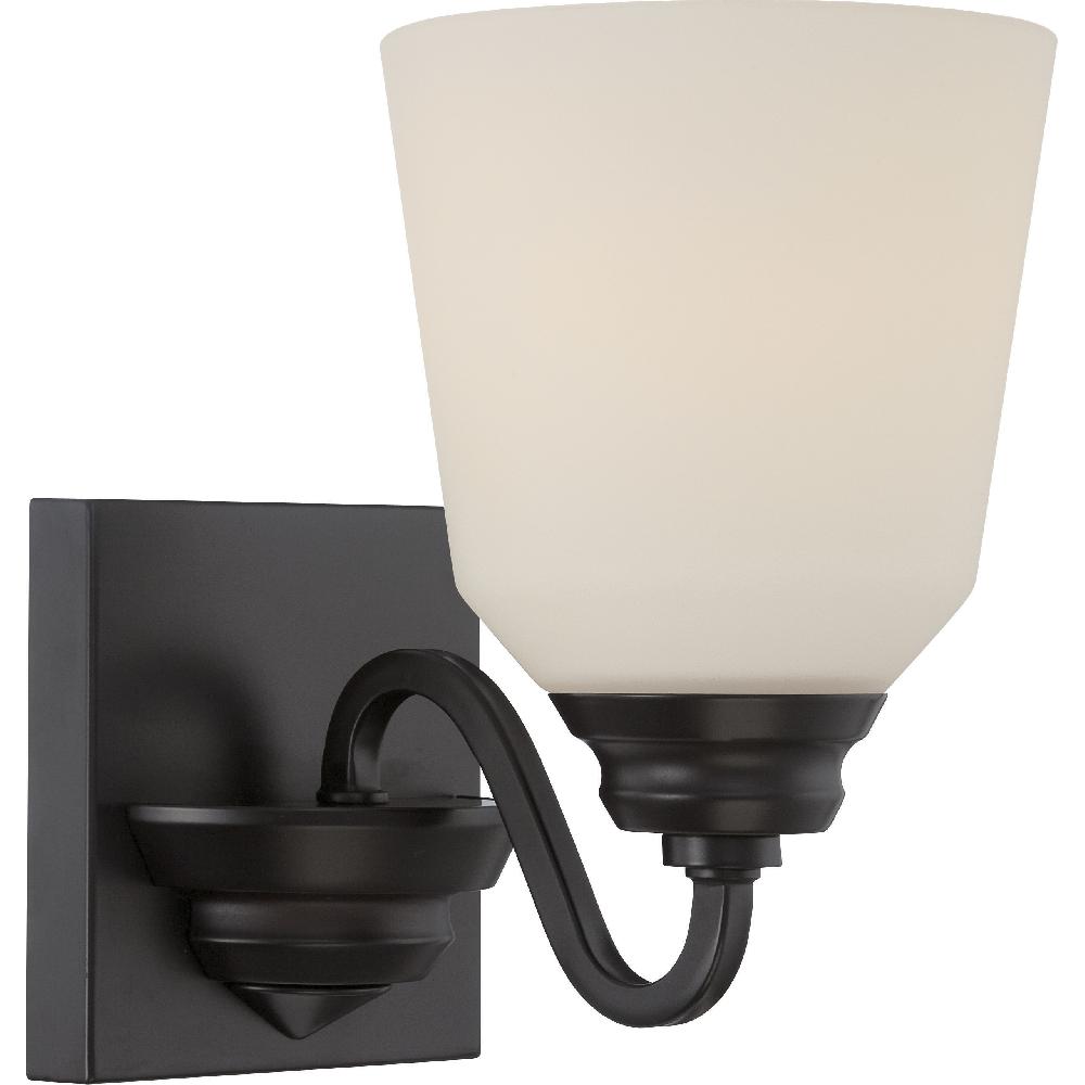 nuvo lighting Calvin LED 8.5 inch Mahogany Bronze Vanity Light Wall Light