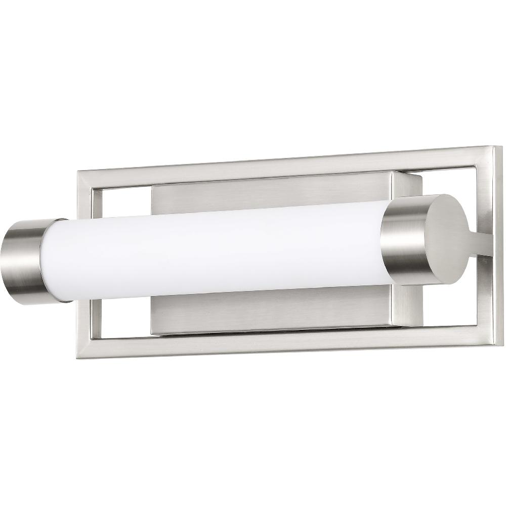 nuvo lighting Canal LED 12 inch Brushed Nickel Bath Vanity Light Wall Light