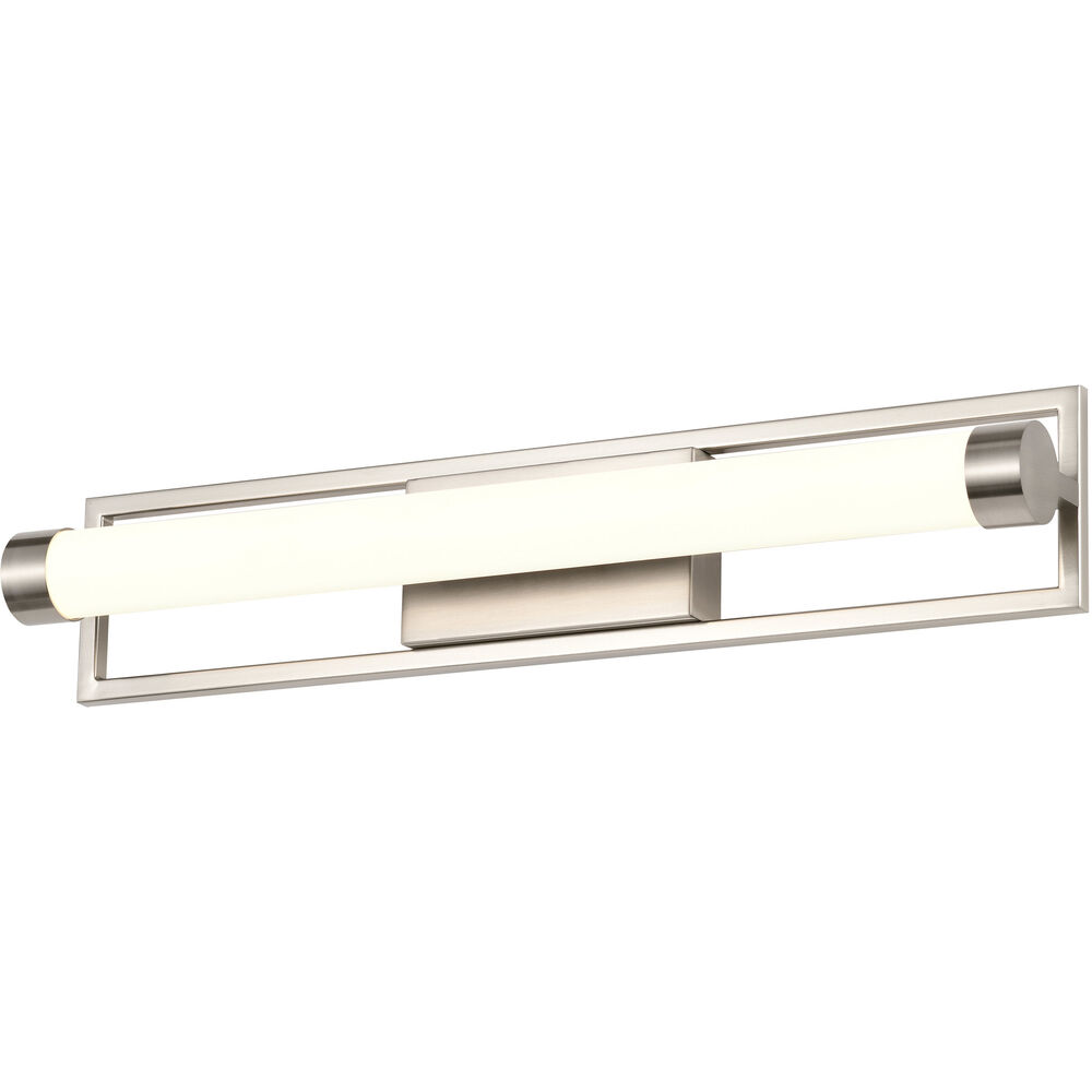 Nuvo Lighting Canal LED 24 Inch Brushed Nickel Bath Vanity Light Wall Light