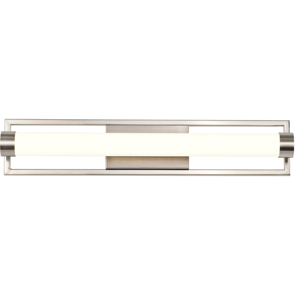 Nuvo Lighting Canal LED 24 Inch Brushed Nickel Bath Vanity Light Wall Light