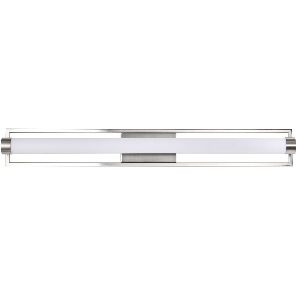 Nuvo Lighting Canal LED 36 Inch Brushed Nickel Bath Vanity Light Wall Light