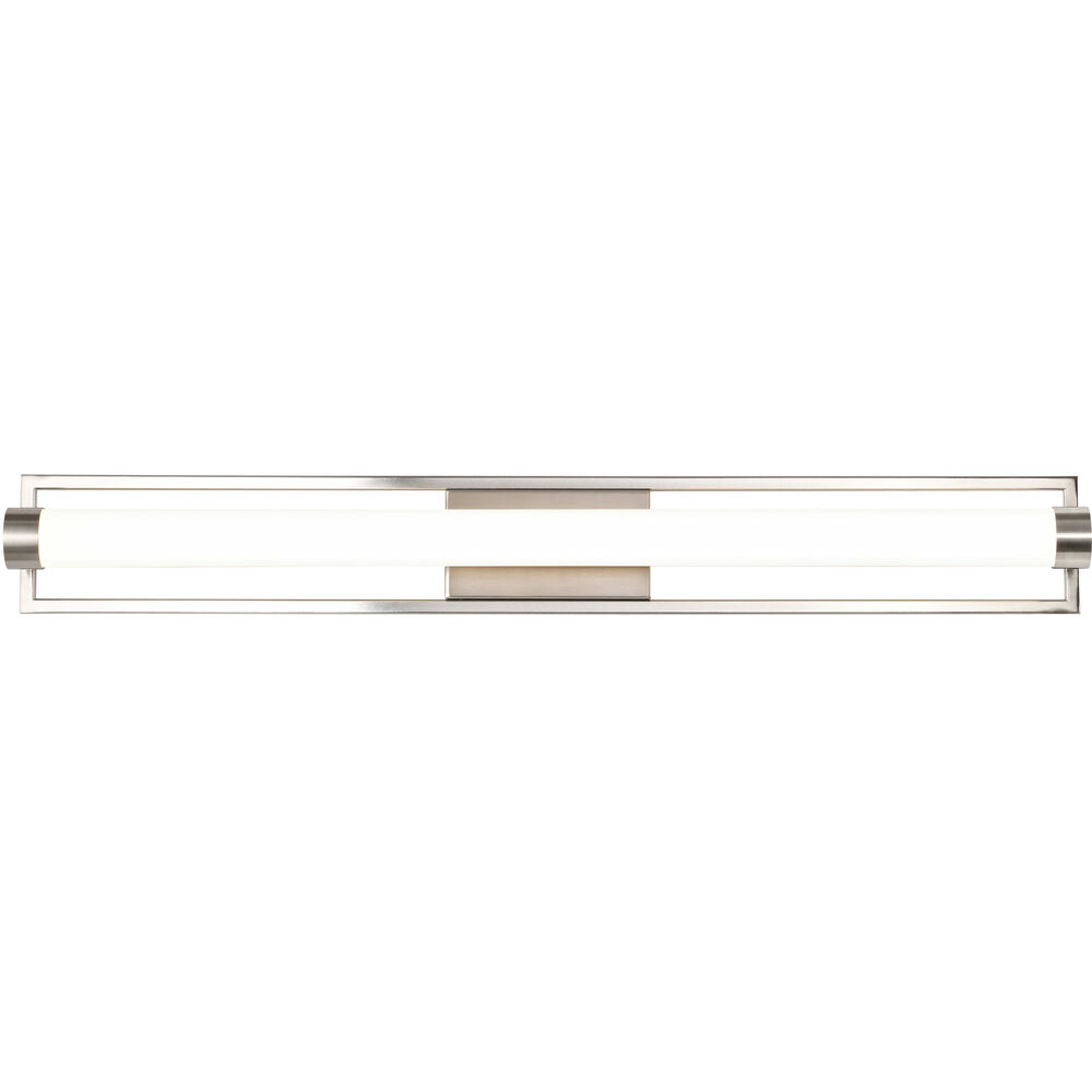 Nuvo Lighting Canal LED 36 Inch Brushed Nickel Bath Vanity Light Wall Light