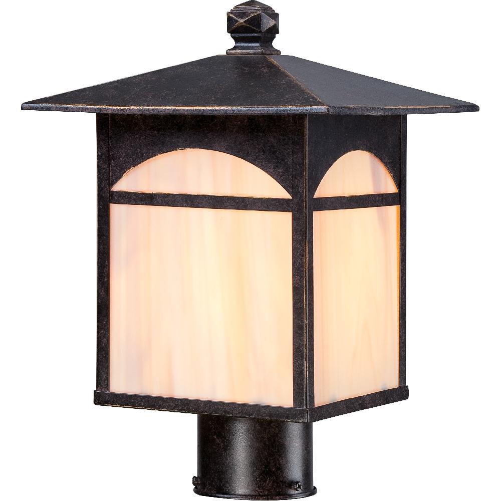 nuvo lighting Canyon 1 Light 13.13 inch Umber Bronze Outdoor Post Light