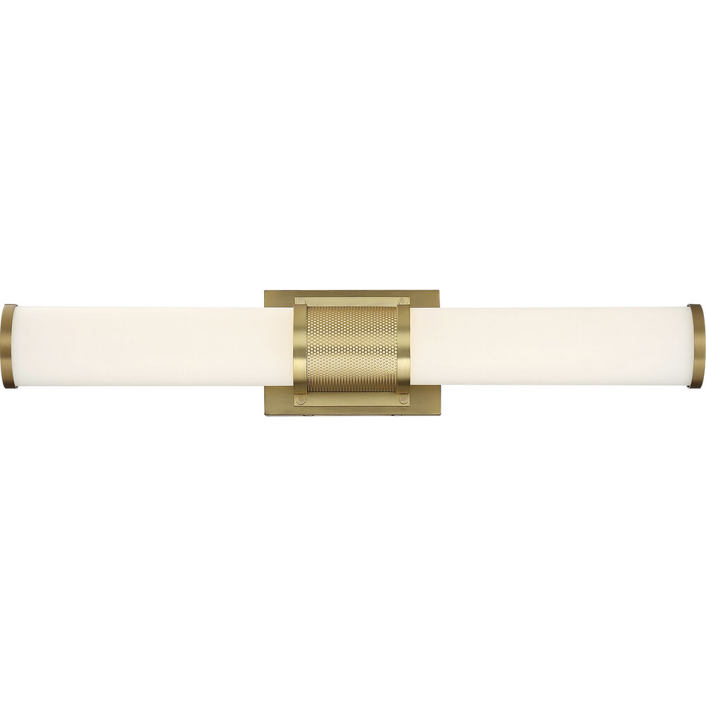 Nuvo Lighting Caper LED 24 Inch Brushed Brass Vanity Light Wall Light