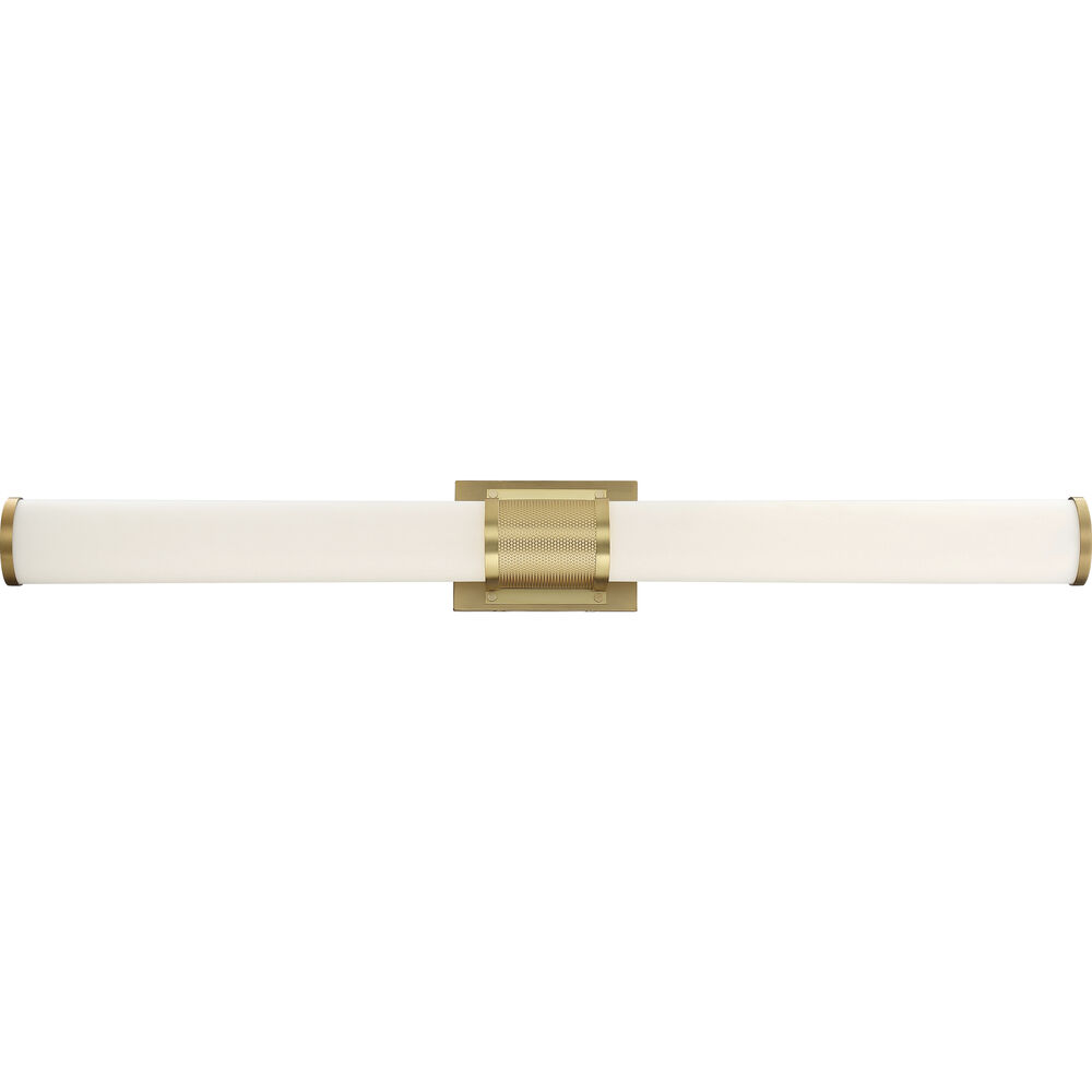 Nuvo Lighting Caper LED 36 Inch Brushed Brass Vanity Light Wall Light