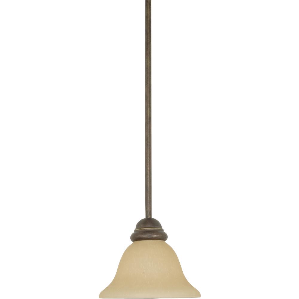 nuvo lighting Castillo 1 Light 7.25 inch Sonoma Bronze Mini Pendant Ceiling Light