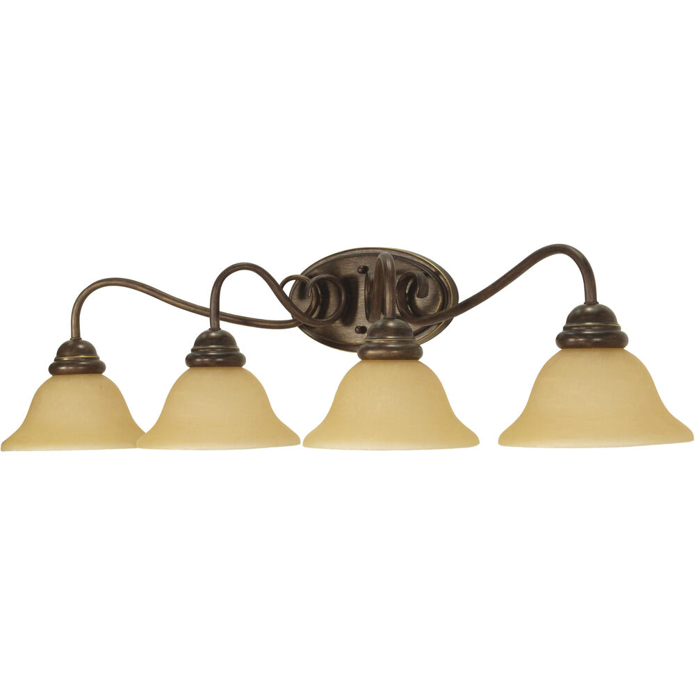 Nuvo Lighting Castillo 4 Light 33.5 Inch Sonoma Bronze Wall Sconce Wall Light