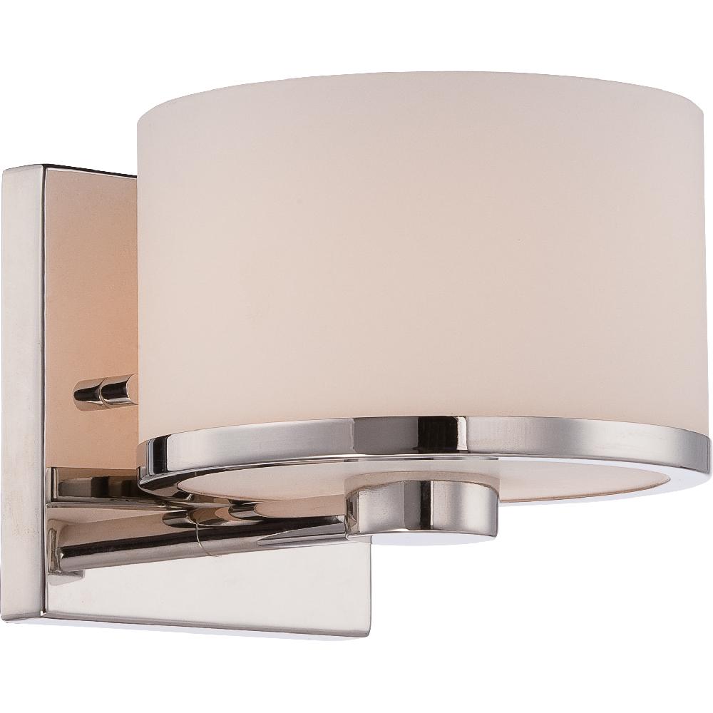 nuvo lighting Celine 1 Light 5.88 inch Polished Nickel Vanity Light Wall Light