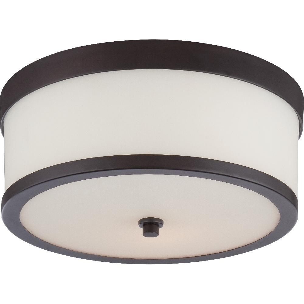 nuvo lighting Celine 2 Light 13.63 inch Venetian Bronze Flush Mount Ceiling Light