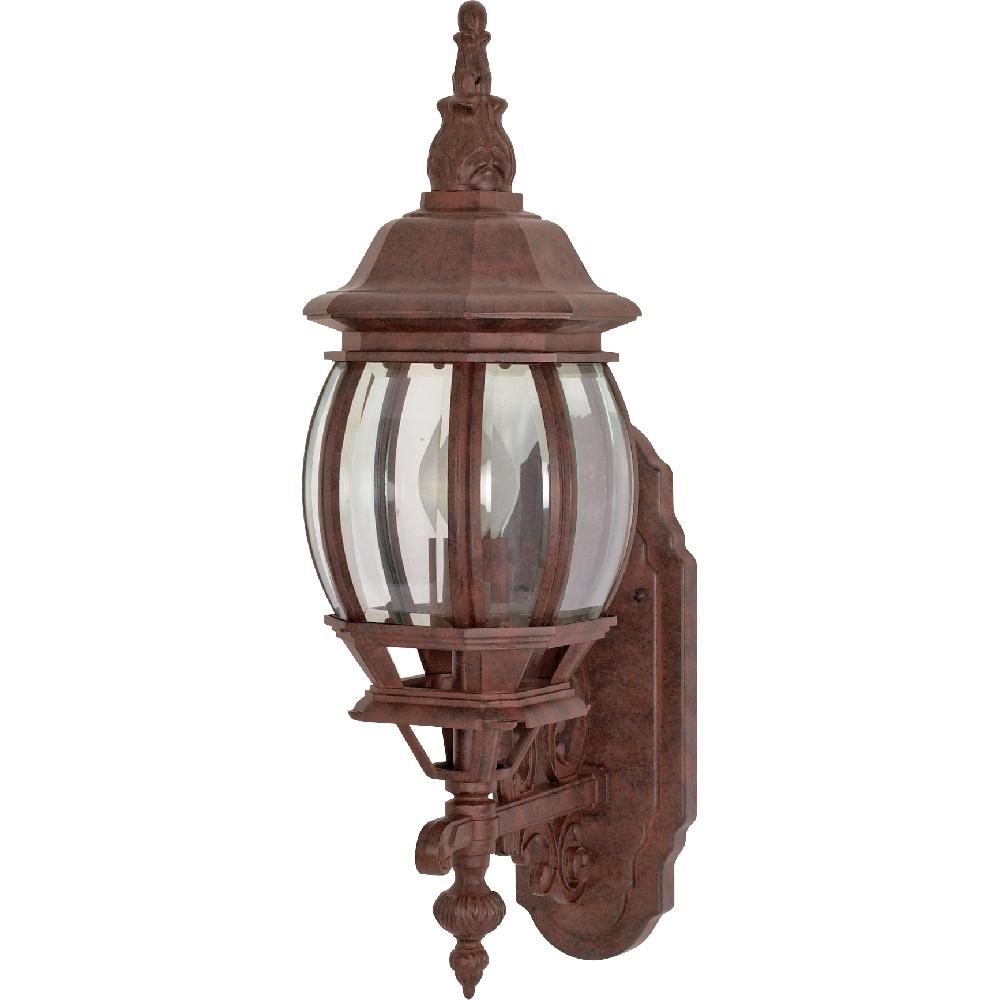 nuvo lighting Central Park 1 Light 20 inch Old Bronze Outdoor Wall Lantern
