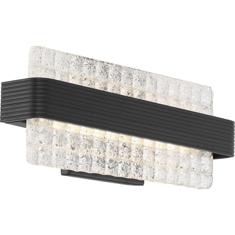 Nuvo Lighting Ceres LED 5.5 Inch Matte Black Vanity Light Wall Light