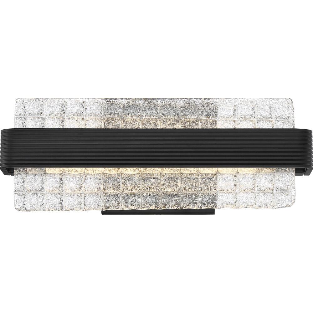 Nuvo Lighting Ceres LED 5.5 Inch Matte Black Vanity Light Wall Light