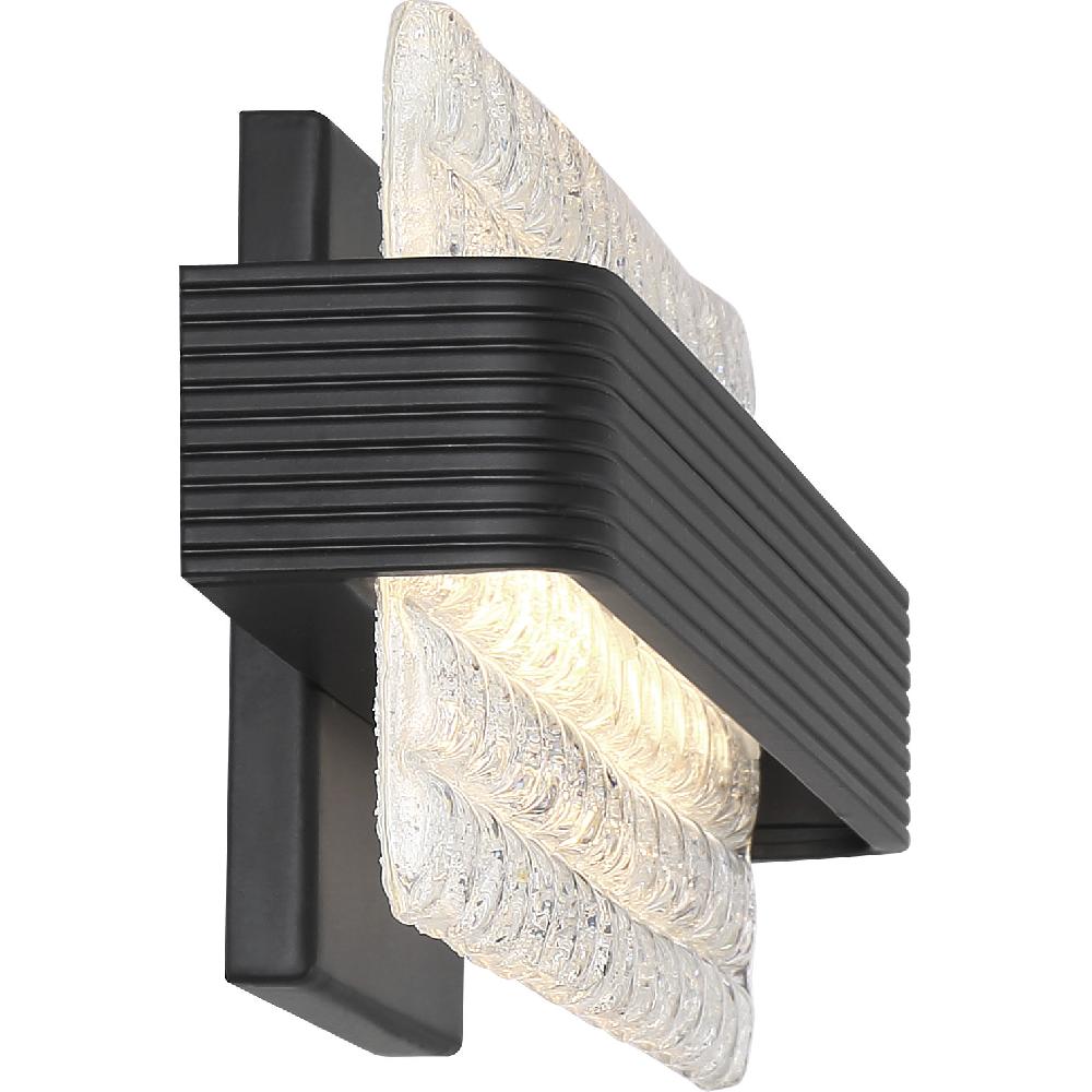 nuvo lighting Ceres LED 5.5 inch Matte Black Vanity Light Wall Light