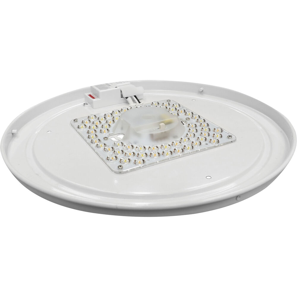 Nuvo Lighting Cloud LED 14 Inch White Flush Mount Ceiling Light