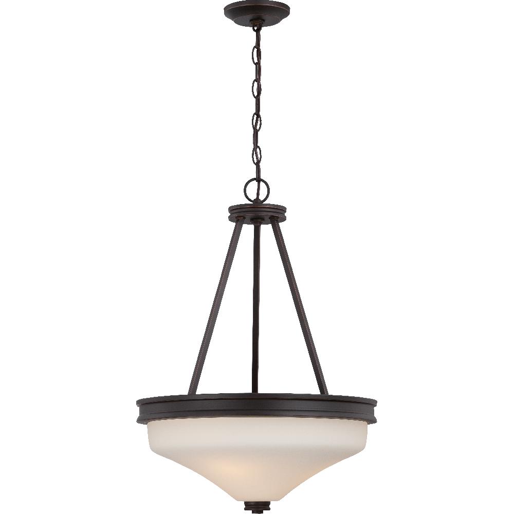 nuvo lighting Cody LED 18 inch Mahogany Bronze Pendant Ceiling Light