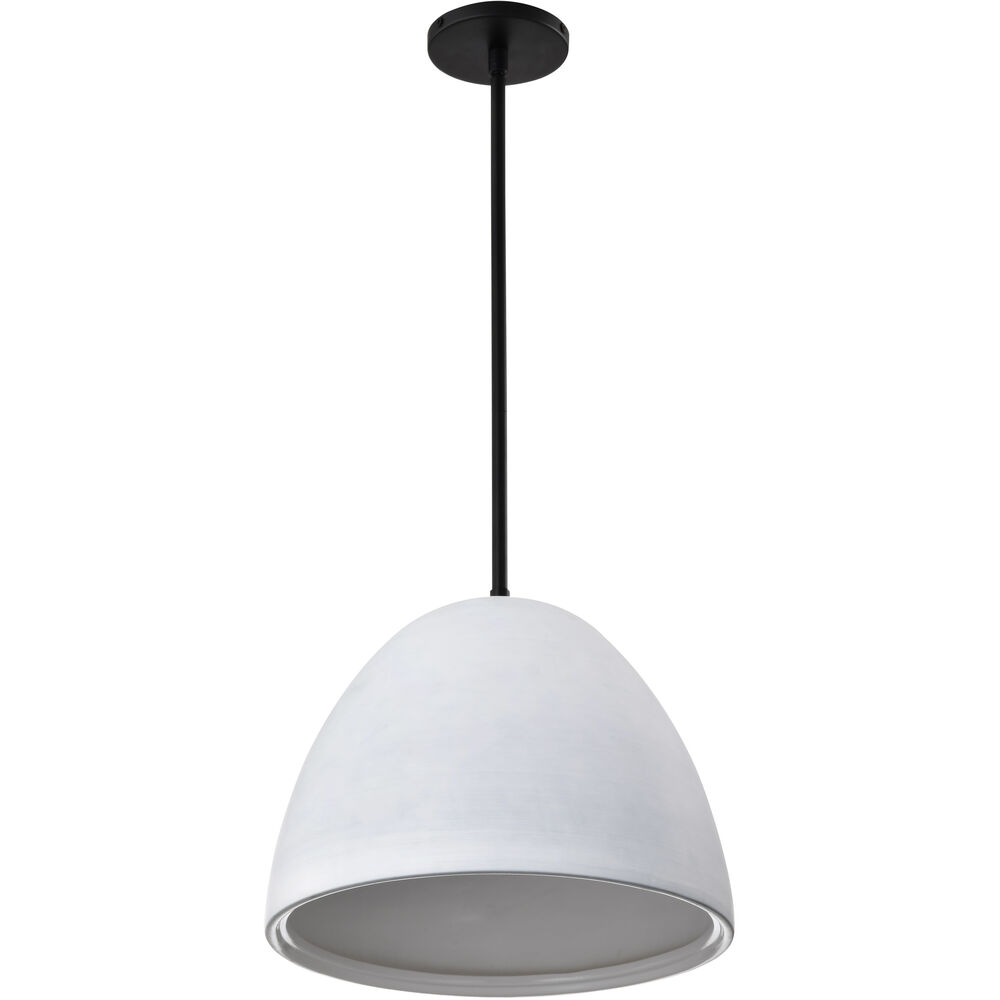 Nuvo Lighting Collins 14 Inch Matte Black Pendant Ceiling Light