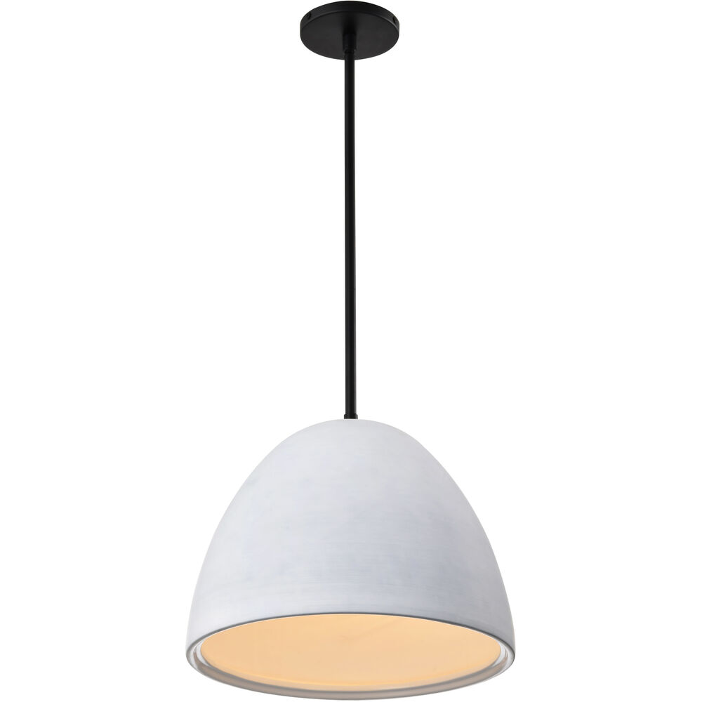 Nuvo Lighting Collins 14 Inch Matte Black Pendant Ceiling Light