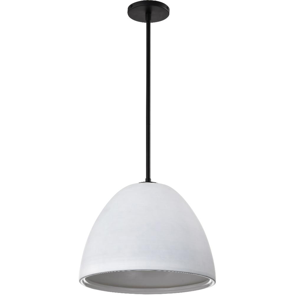 nuvo lighting Collins 14 inch Matte Black Pendant Ceiling Light