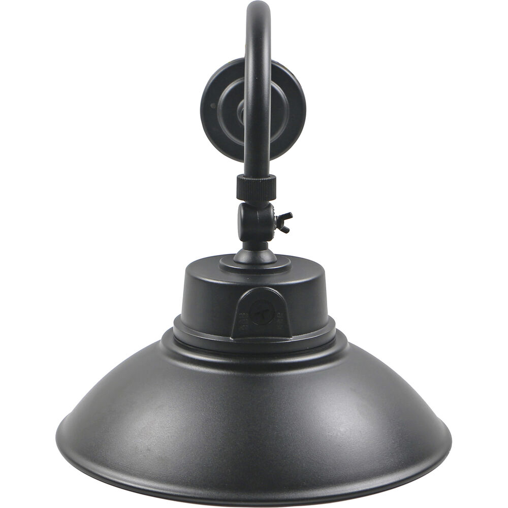 Nuvo Lighting ColorQuick And PowerQuick LED 14 Inch Black Outdoor Gooseneck-RLM