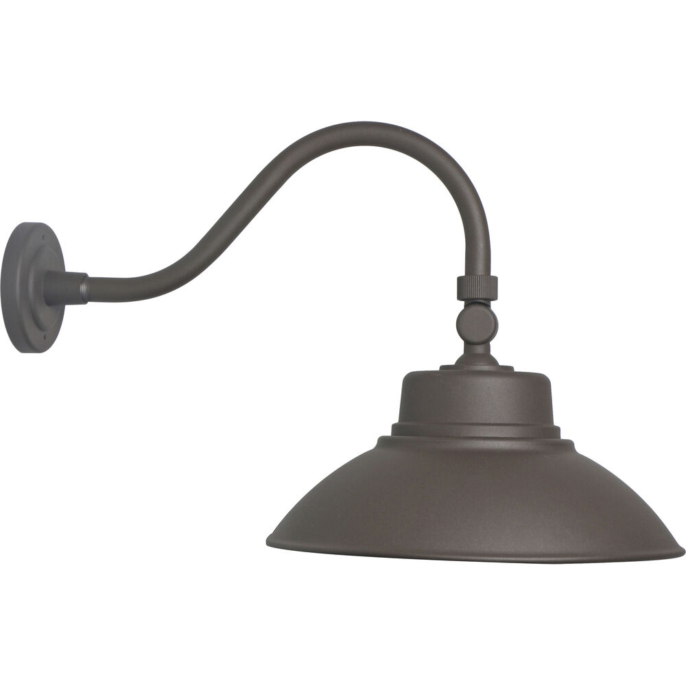Nuvo Lighting ColorQuick And PowerQuick LED 14 Inch Bronze Outdoor Gooseneck-RLM