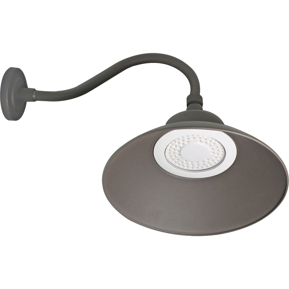 Nuvo Lighting ColorQuick And PowerQuick LED 14 Inch Bronze Outdoor Gooseneck-RLM