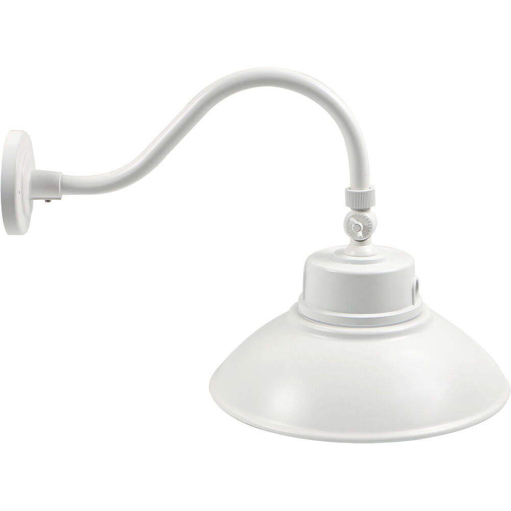 Nuvo Lighting ColorQuick And PowerQuick LED 14 Inch White Outdoor Gooseneck-RLM