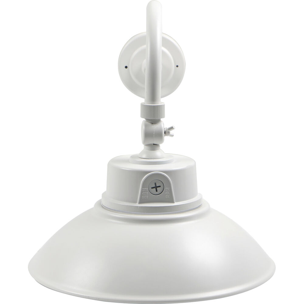 Nuvo Lighting ColorQuick And PowerQuick LED 14 Inch White Outdoor Gooseneck-RLM