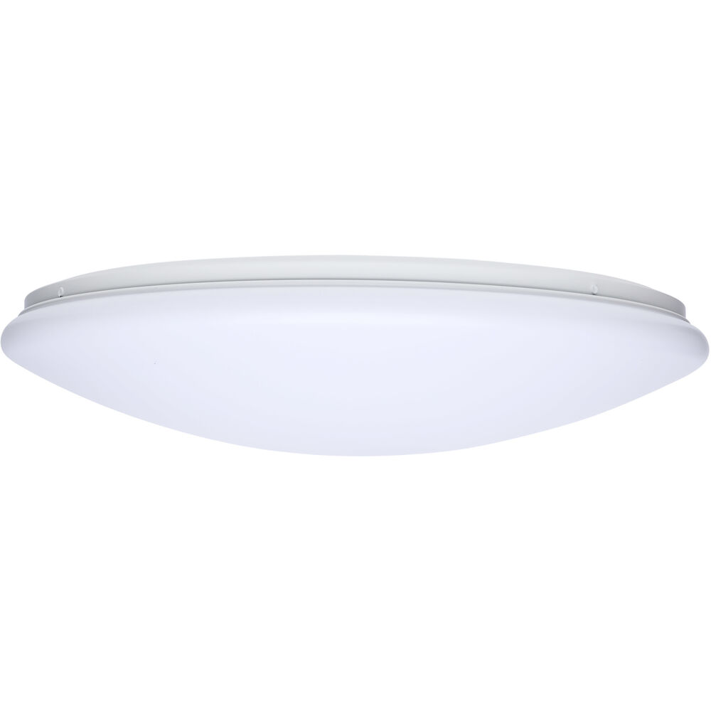 Nuvo Lighting ColorQuick LED 18.9 Inch White Flush Mount Ceiling Light