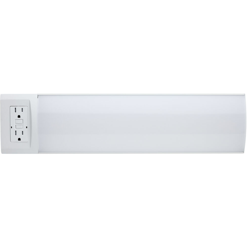 Nuvo Lighting ColorQuick LED 4.4 Inch White Linear Strip Ceiling Light