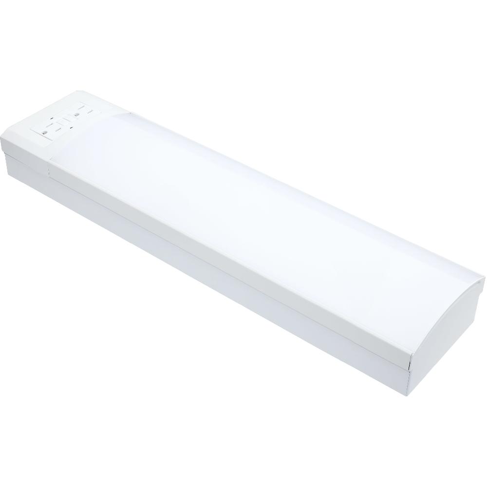 nuvo lighting ColorQuick LED 4.4 inch White Linear Strip Ceiling Light