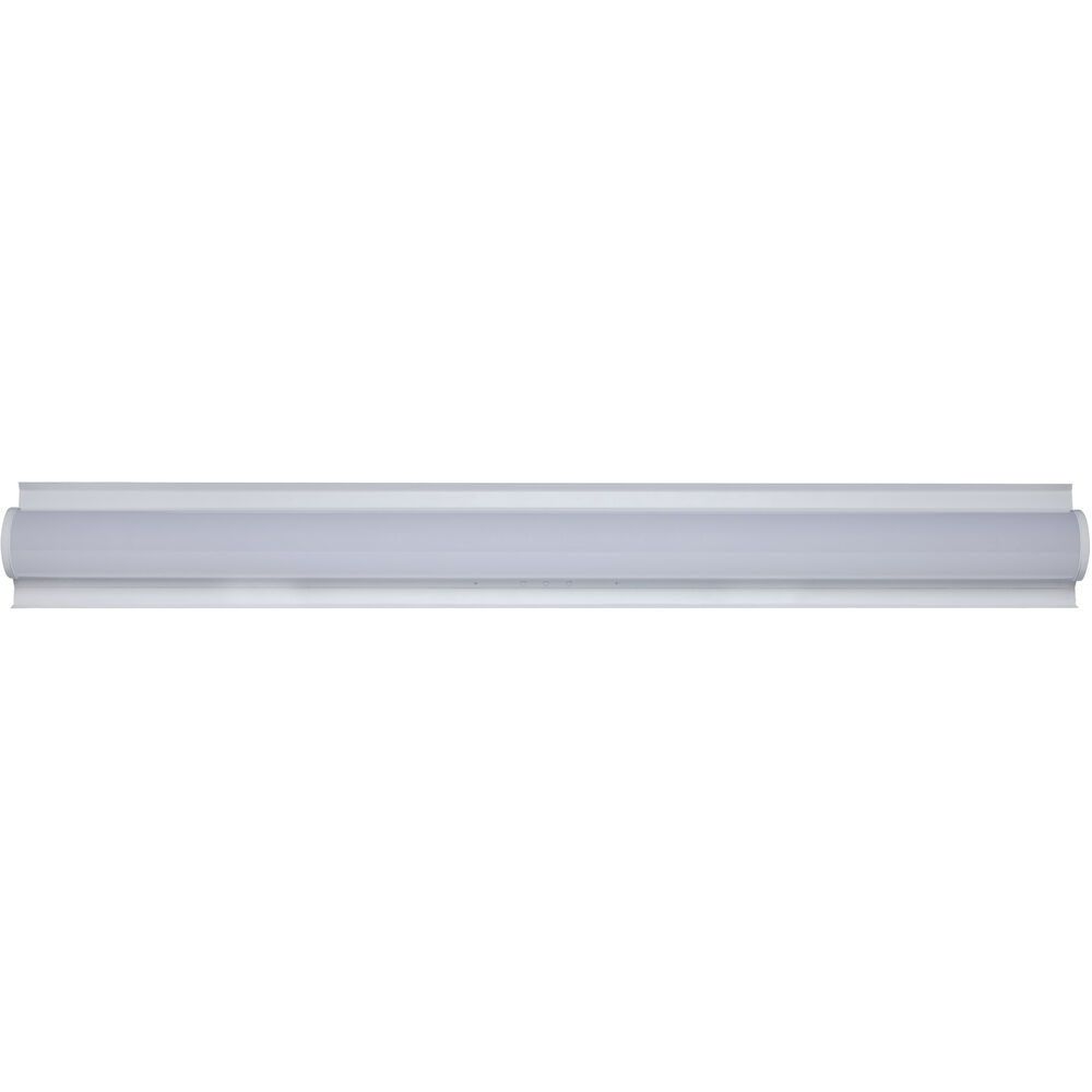 Nuvo Lighting ColorQuick LED 5.89 Inch Gloss White Linear Strip Ceiling Light