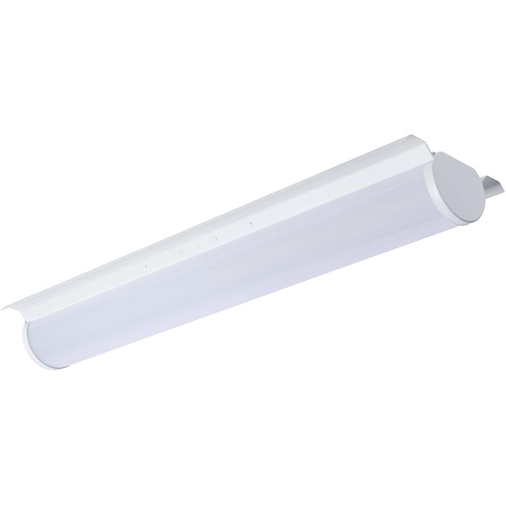 nuvo lighting ColorQuick LED 5.89 inch Gloss White Linear Strip Ceiling Light