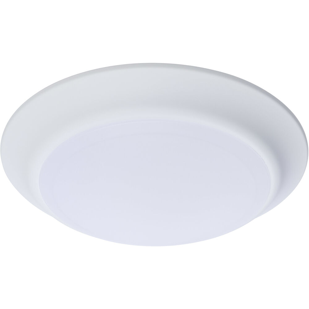 Nuvo Lighting ColorQuick LED 7.4 Inch White Close-to-Ceiling LED Disk Ceiling Light
