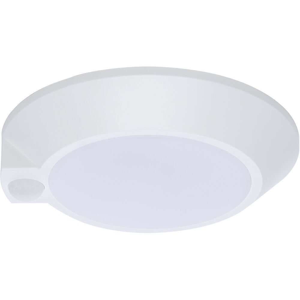 Nuvo Lighting ColorQuick LED 7.4 Inch White Close-to-Ceiling LED Disk Ceiling Light