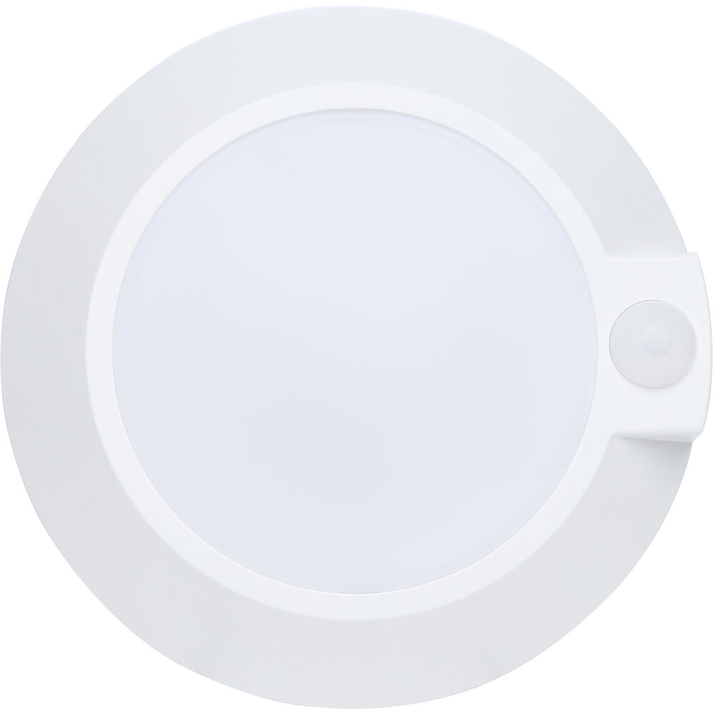 Nuvo Lighting ColorQuick LED 7.4 Inch White Close-to-Ceiling LED Disk Ceiling Light