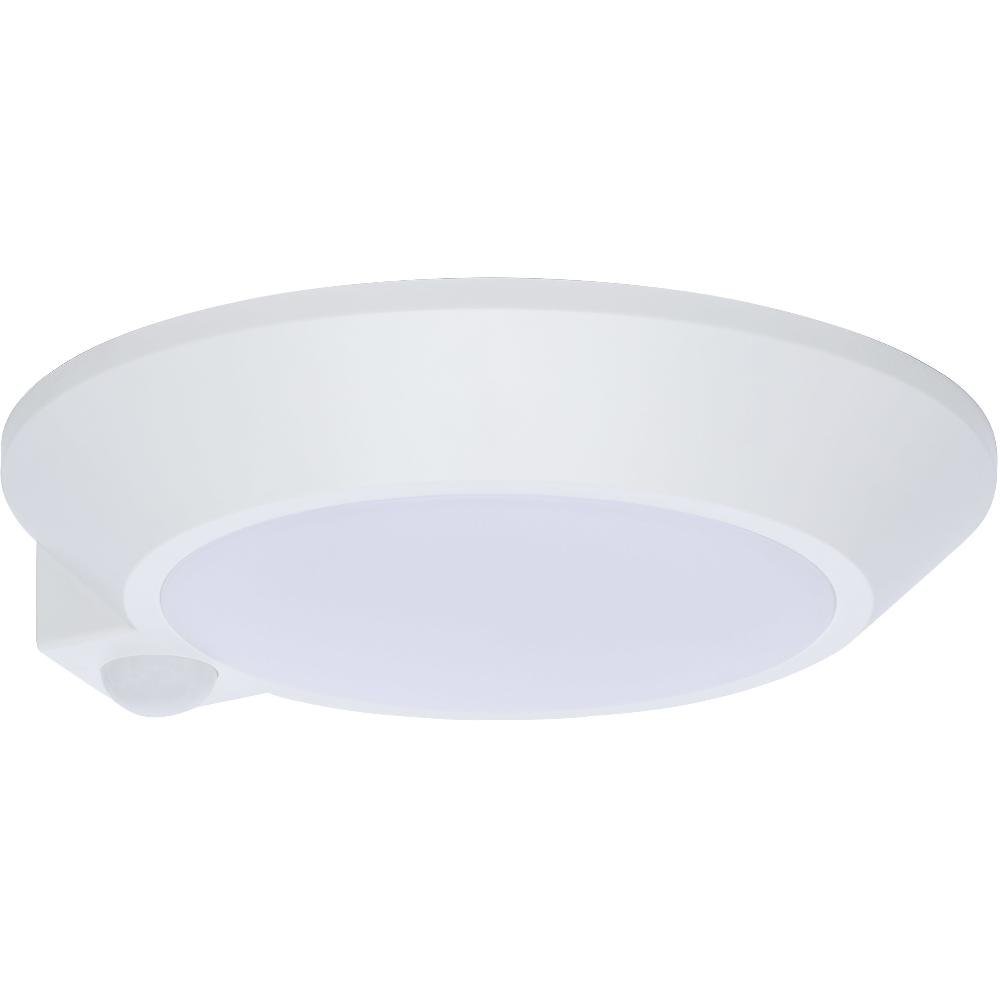 nuvo lighting ColorQuick LED 7.4 inch White Close-to-Ceiling LED Disk Ceiling Light