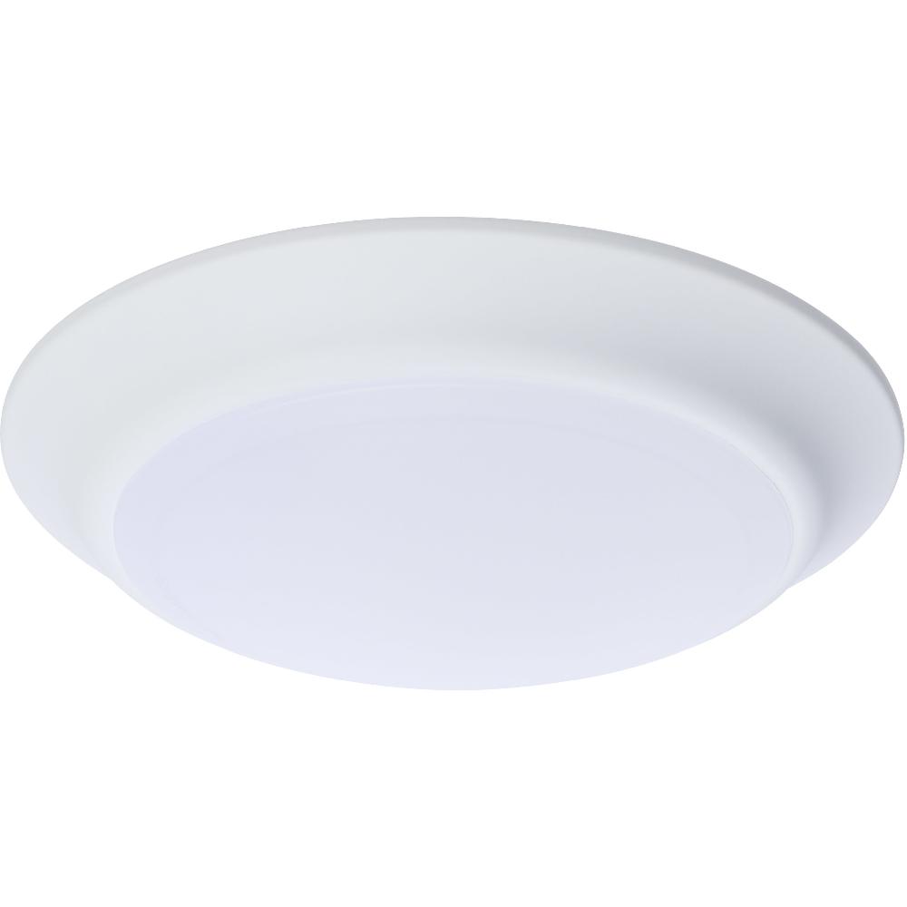 nuvo lighting ColorQuick LED 7.4 inch White Close-to-Ceiling LED Disk Ceiling Light