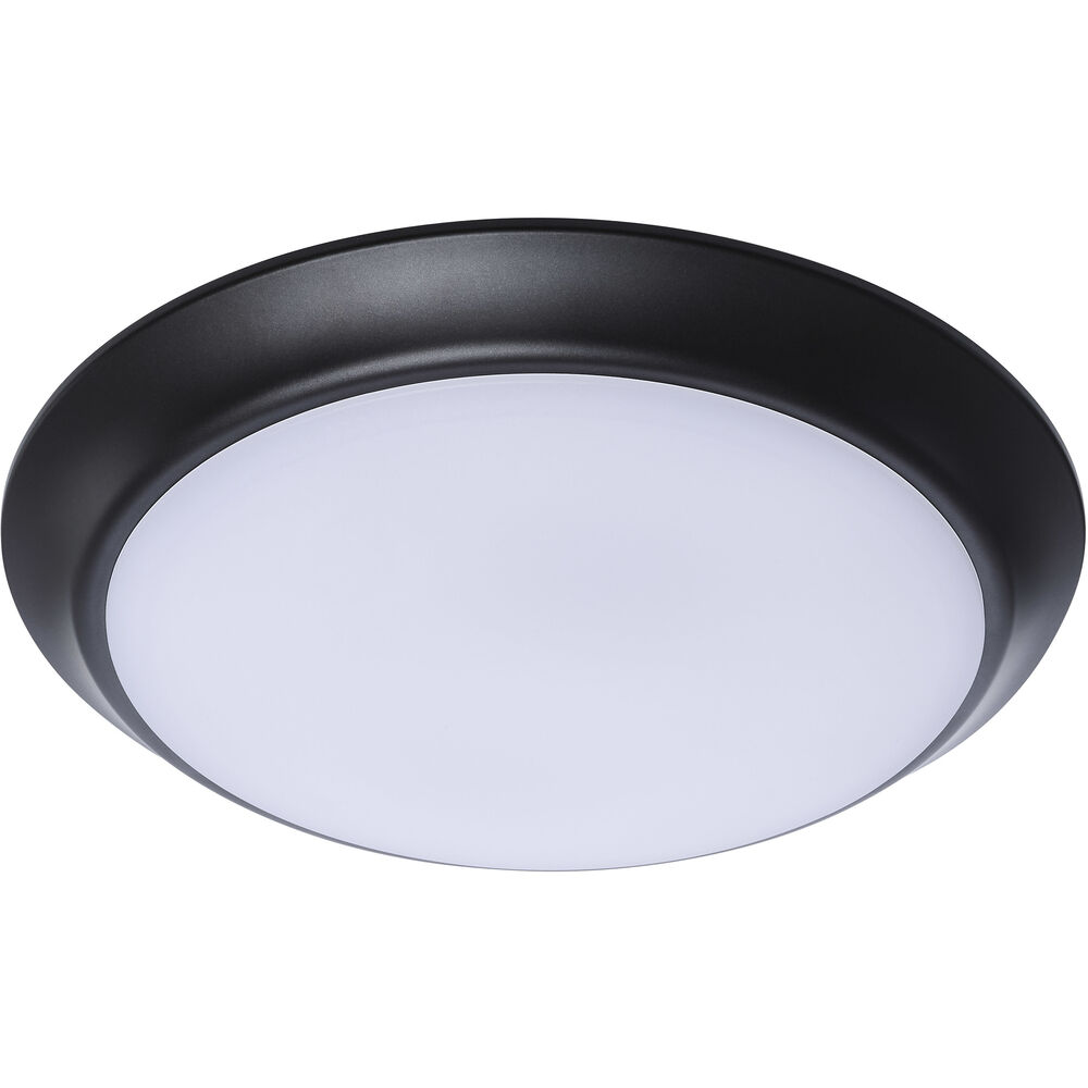 Nuvo Lighting ColorQuick LED 9.49 Inch Bronze Close-to-Ceiling LED Disk Ceiling Light