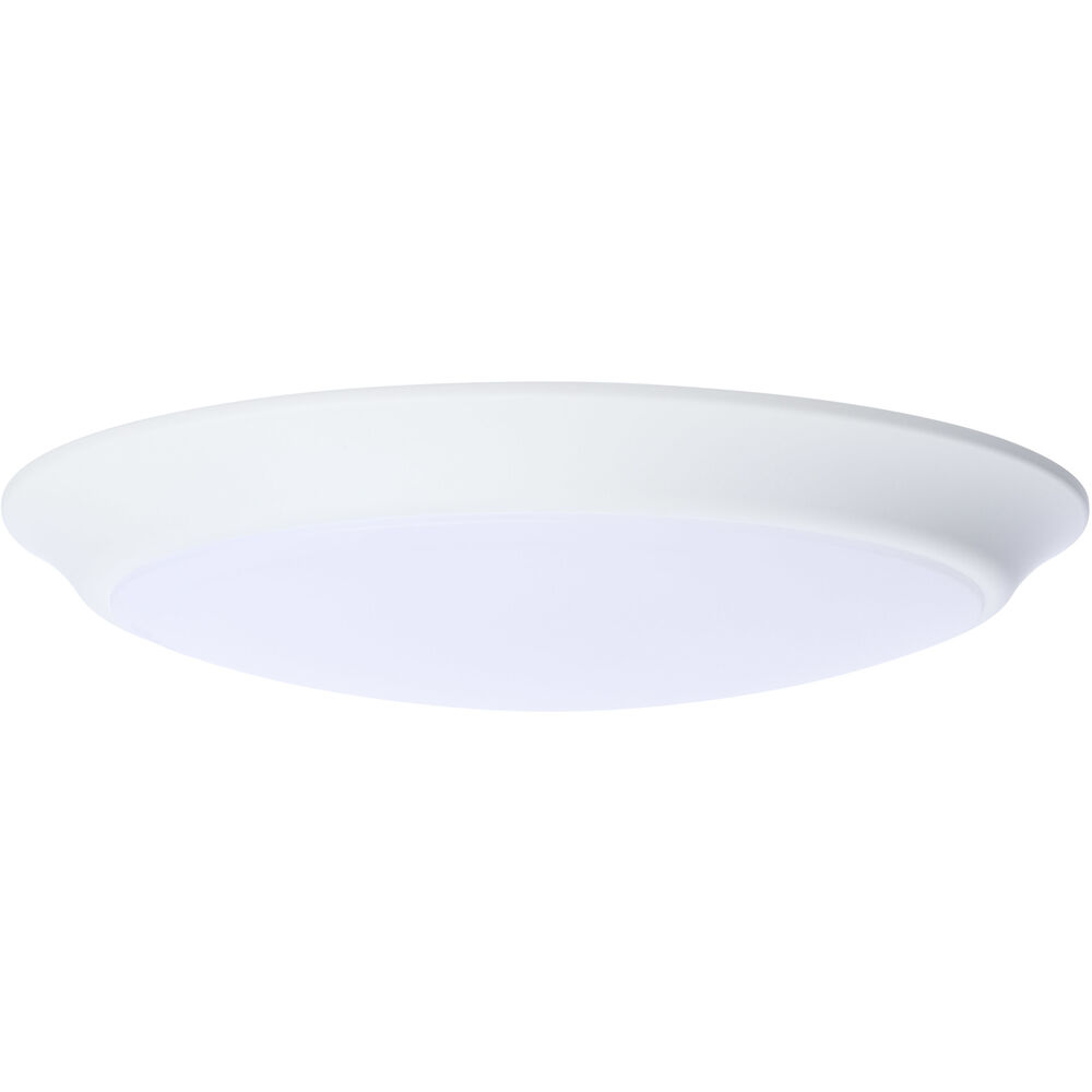 Nuvo Lighting ColorQuick LED 9.49 Inch White Close-to-Ceiling LED Disk Ceiling Light