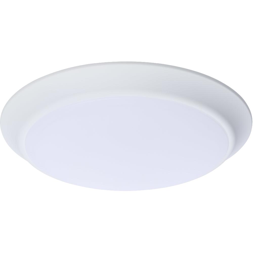 nuvo lighting ColorQuick LED 9.49 inch White Close-to-Ceiling LED Disk Ceiling Light