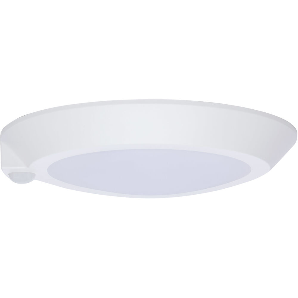 Nuvo Lighting ColorQuick LED 9.8 Inch White Close-to-Ceiling LED Disk Ceiling Light