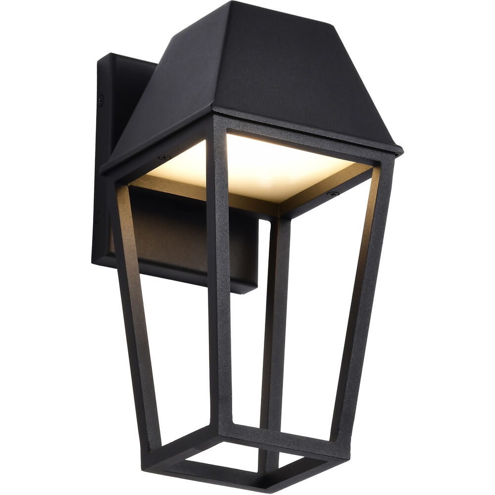 Nuvo Lighting Colt LED 11.75 Inch Matte Black Outdoor Wall Light