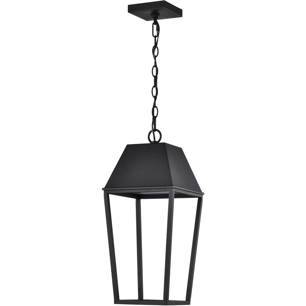 Nuvo Lighting Colt LED 9.5 Inch Matte Black Outdoor Hanging Light