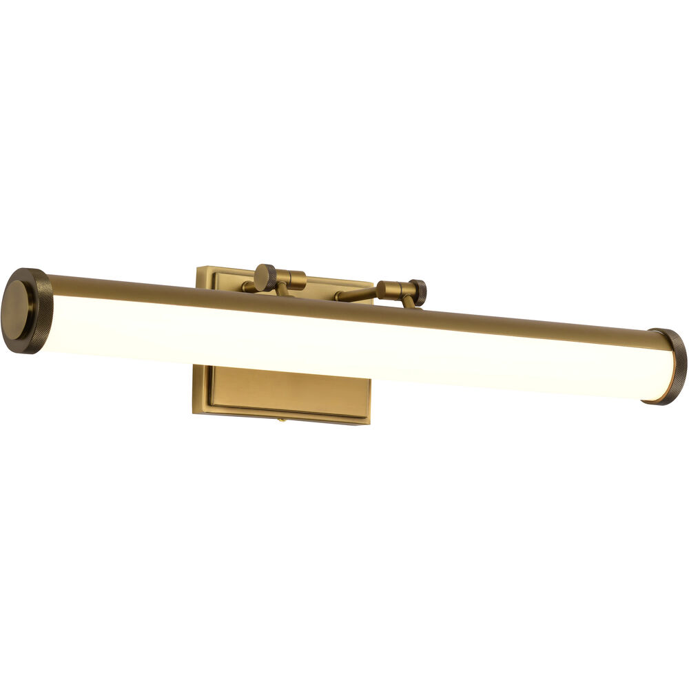 Nuvo Lighting Cora LED 24.25 Inch Vintage Brass Vanity Wall Light