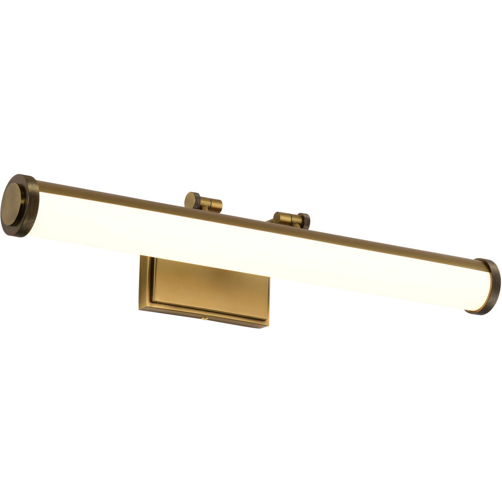 Nuvo Lighting Cora LED 24.25 Inch Vintage Brass Vanity Wall Light