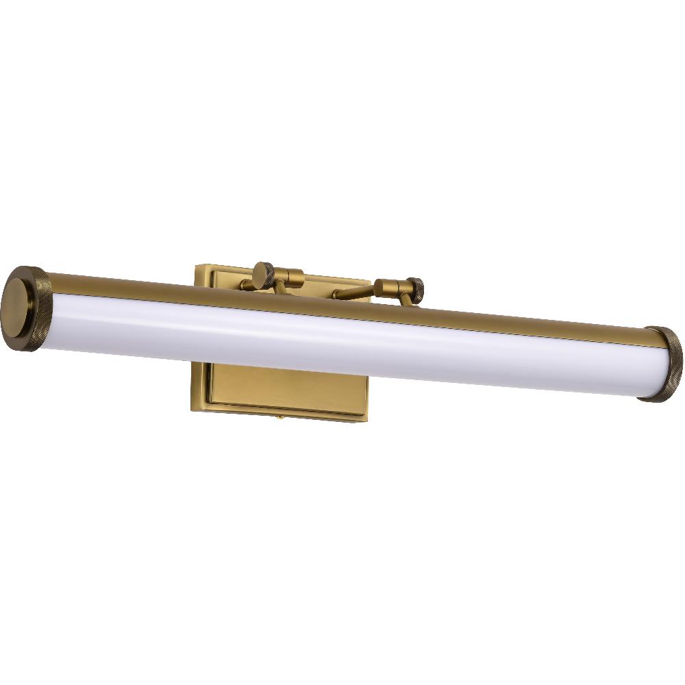 nuvo lighting Cora LED 24.25 inch Vintage Brass Vanity Wall Light