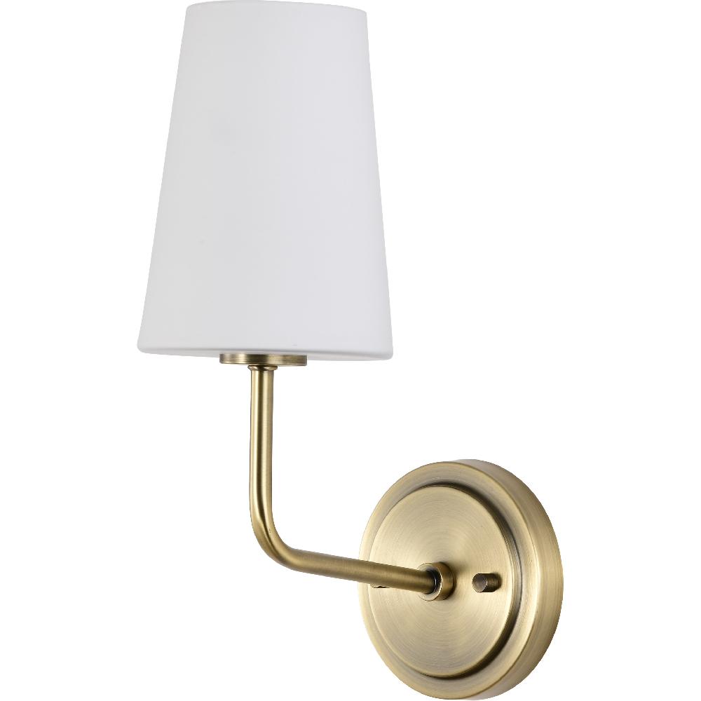 nuvo lighting Cordello 1 Light 5 inch Vintage Brass Wall Sconce Wall Light