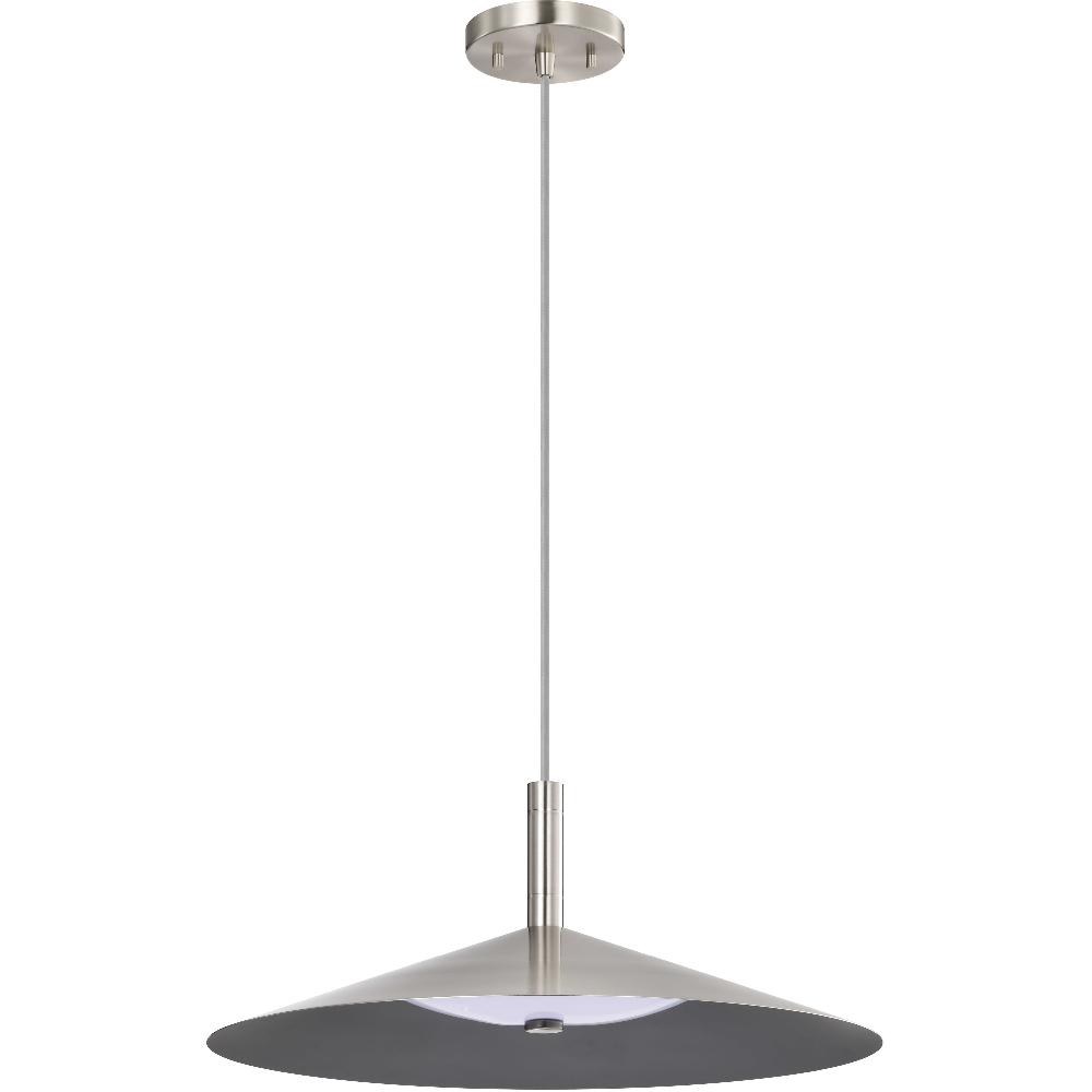 nuvo lighting Corrine LED 18 inch Brushed Nickel Pendant Ceiling Light