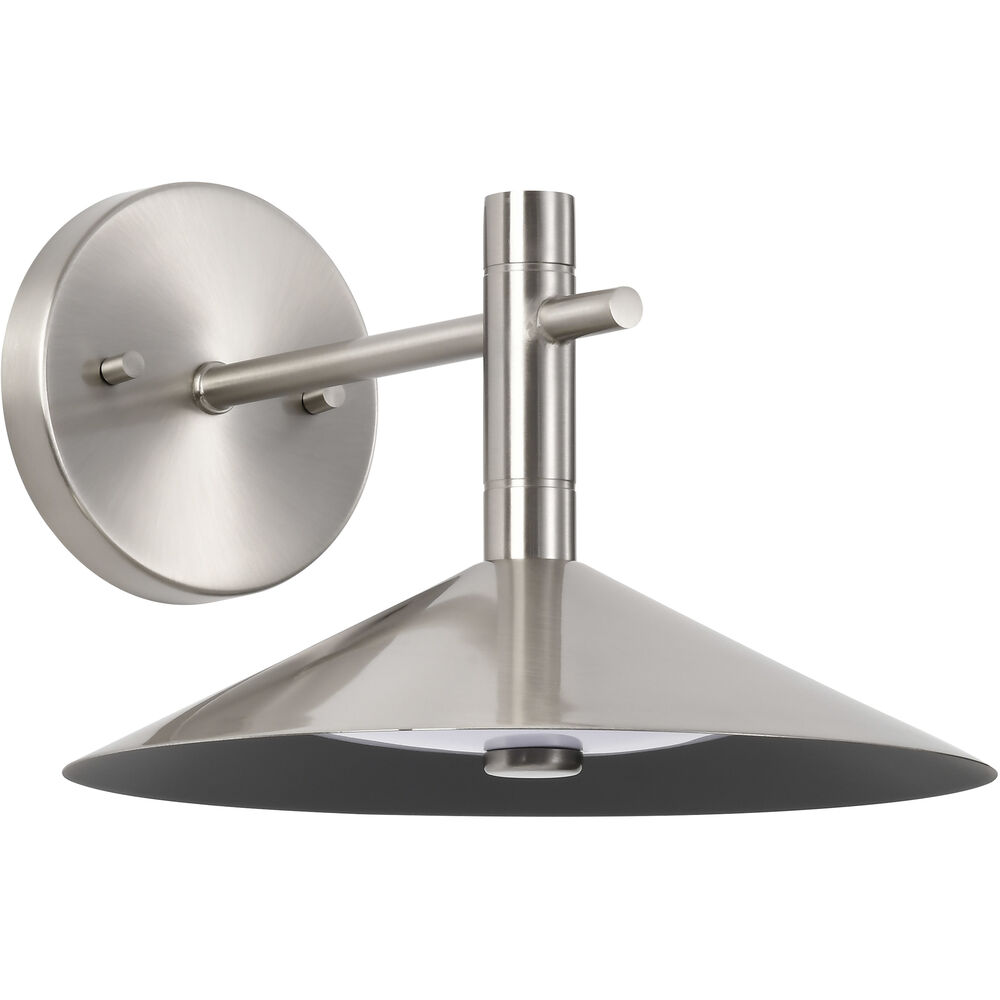 Nuvo Lighting Corrine LED 9.88 Inch Brushed Nickel Vanity Light Wall Light