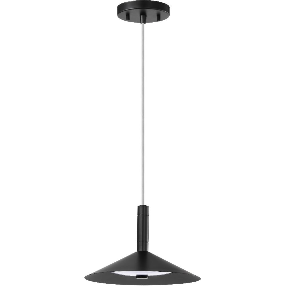 nuvo lighting Corrine LED 9.88 inch Matte Black Pendant Ceiling Light